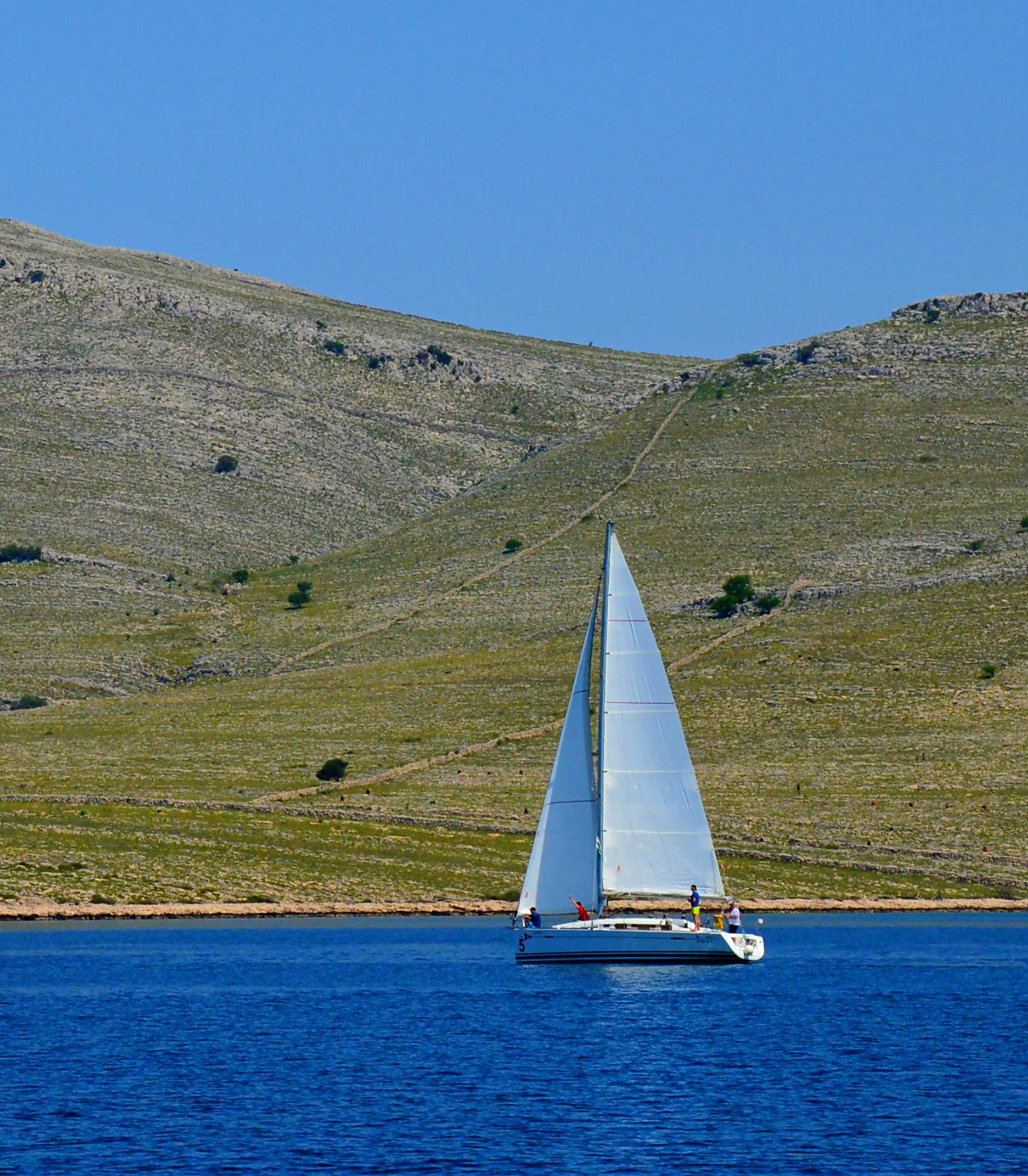 Sailing In Kornati Islands